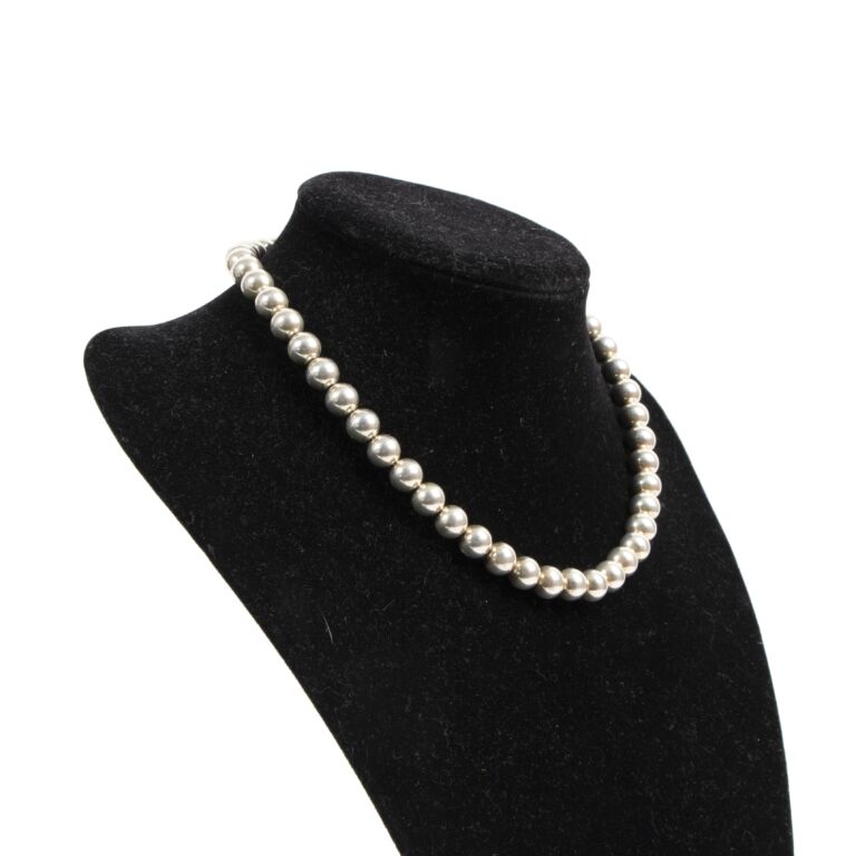 Tiffany city store hardwear ball necklace