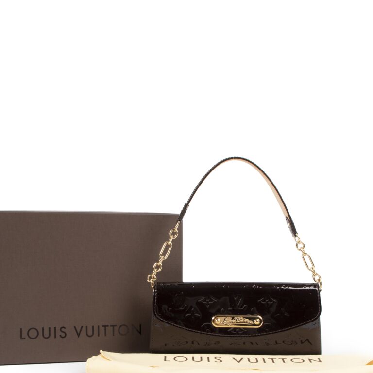 Louis Vuitton Amarante Monogram Vernis Leather Sunset Boulevard