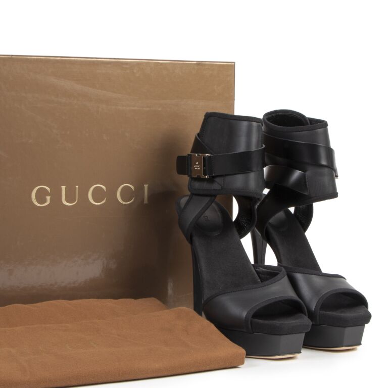 Gucci Babylon Stiletto Heels - Size 37,5 ○ Labellov ○ Buy