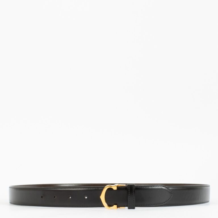 Cartier ブラックレザーベルト 楽天市場】カルティエ Cartier ベルト マスト ドゥ カルティエ