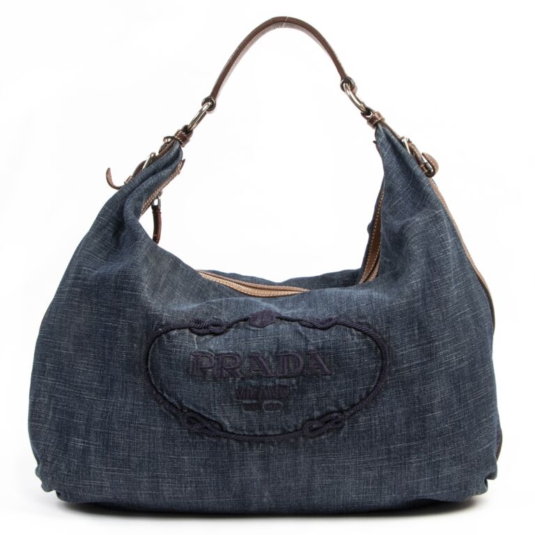 Prada new arrivals denim handbags