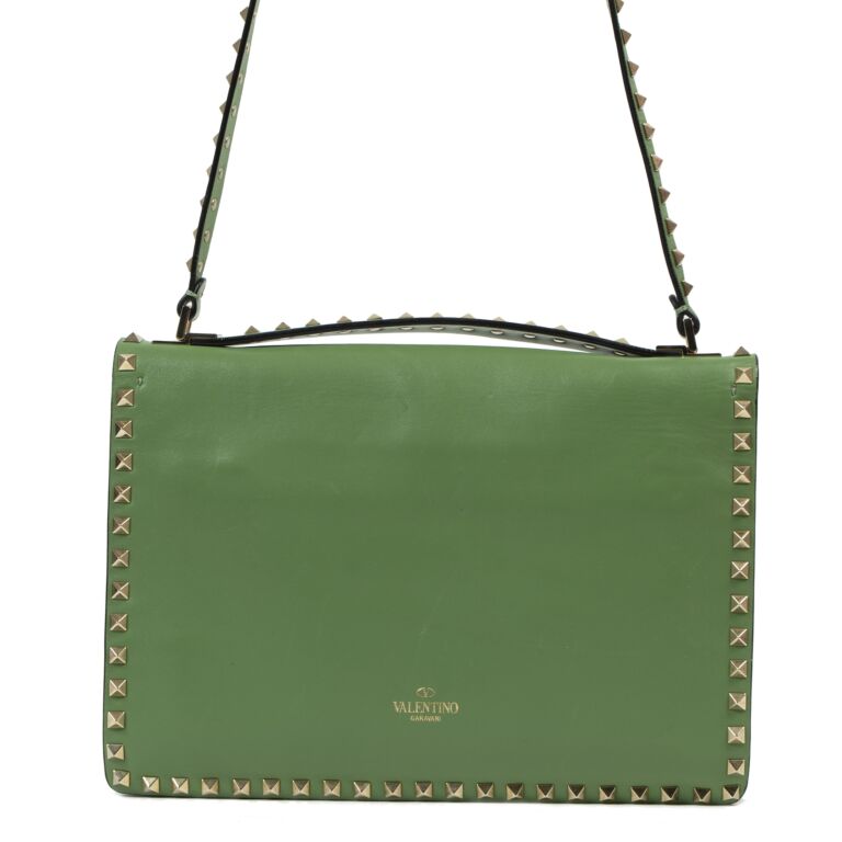 Valentino mint top green bag