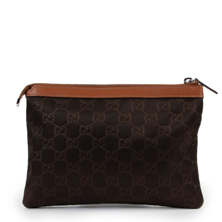 Gucci cloth clutch cheap bag