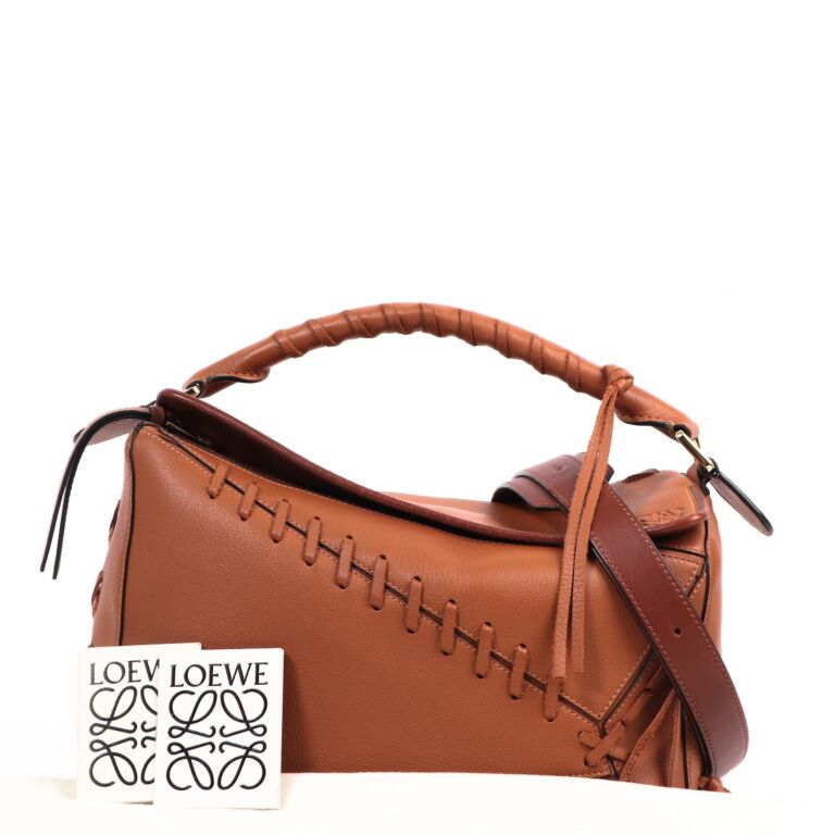 Loewe tan puzzle bag outlet
