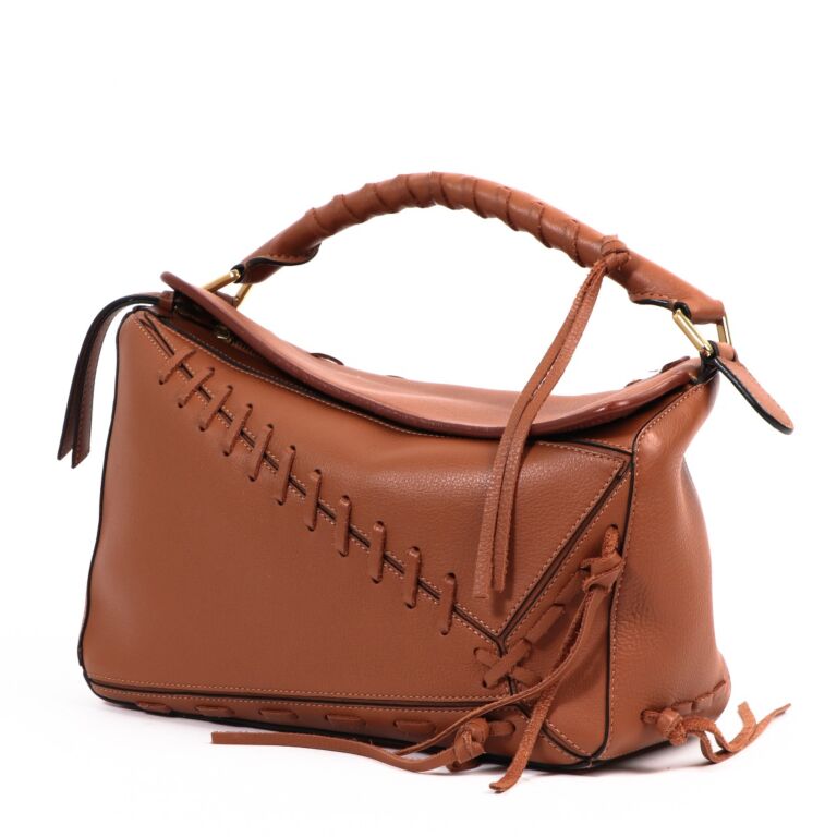 ディズニープリンセスのベビーグッズも大集合 Puzzle Whipstitch Calfskin Tan Loewe Bag Buy ○ Labellov ○ ハンドバッグ