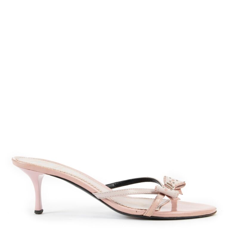 Christian dior sandals pink top