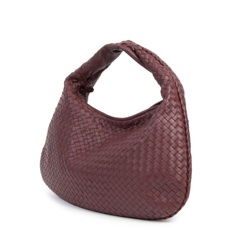 Bottega veneta online burgundy bag