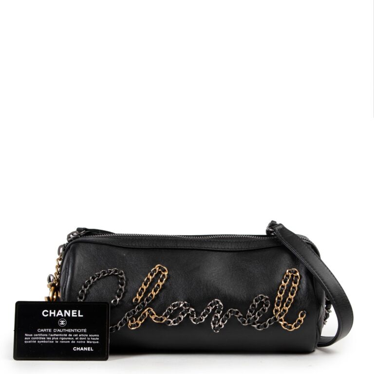 Chanel Black Chain Bowling Bag ○ Labellov ○ Buy and Sell