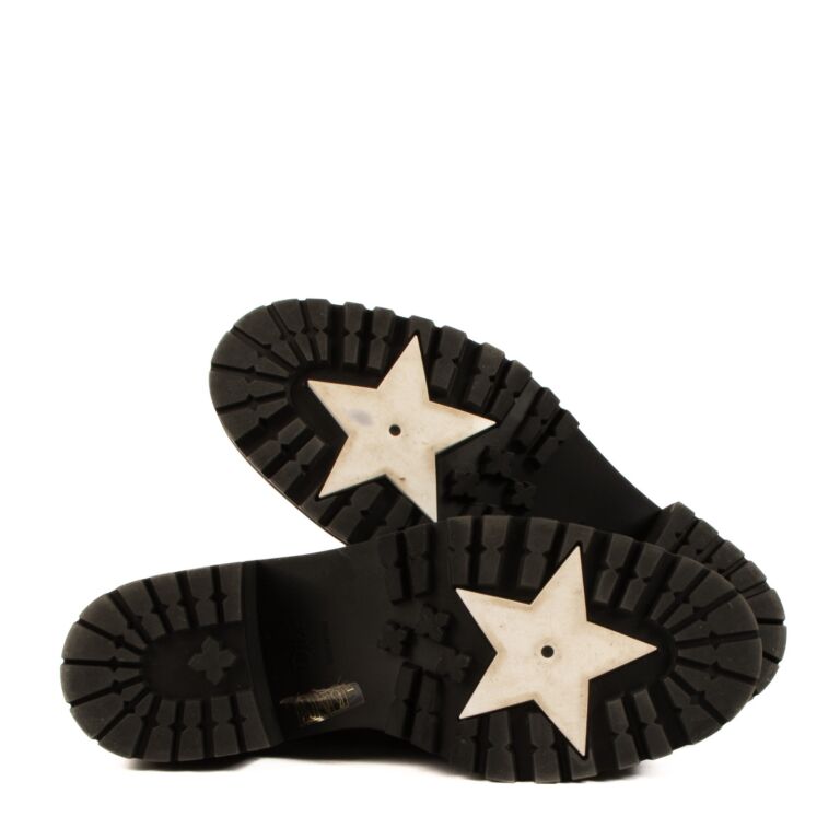 Christian Dior Black D fight Boots Labellov Buy and Sell