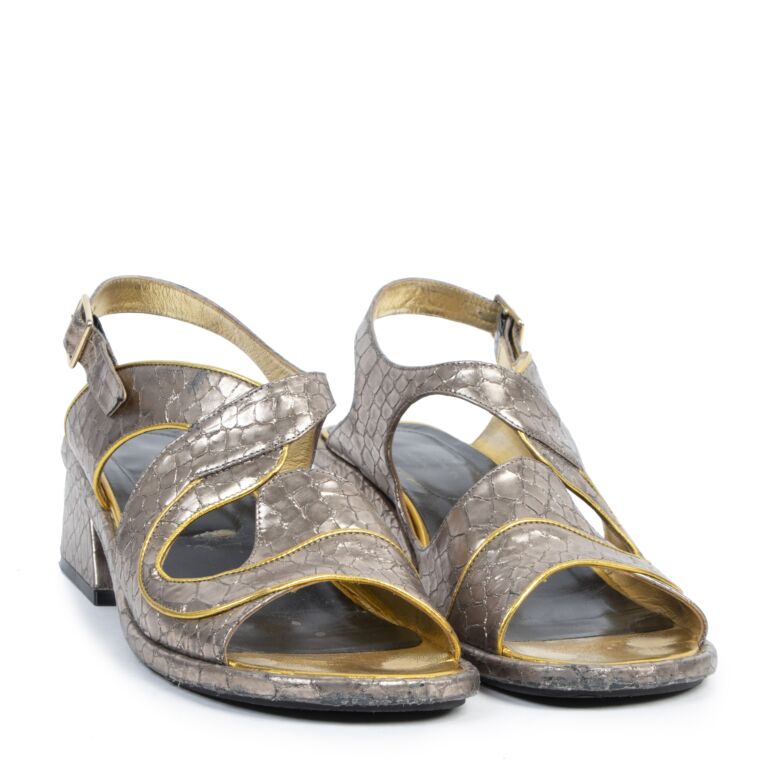 Dries van noten leather sandals clearance
