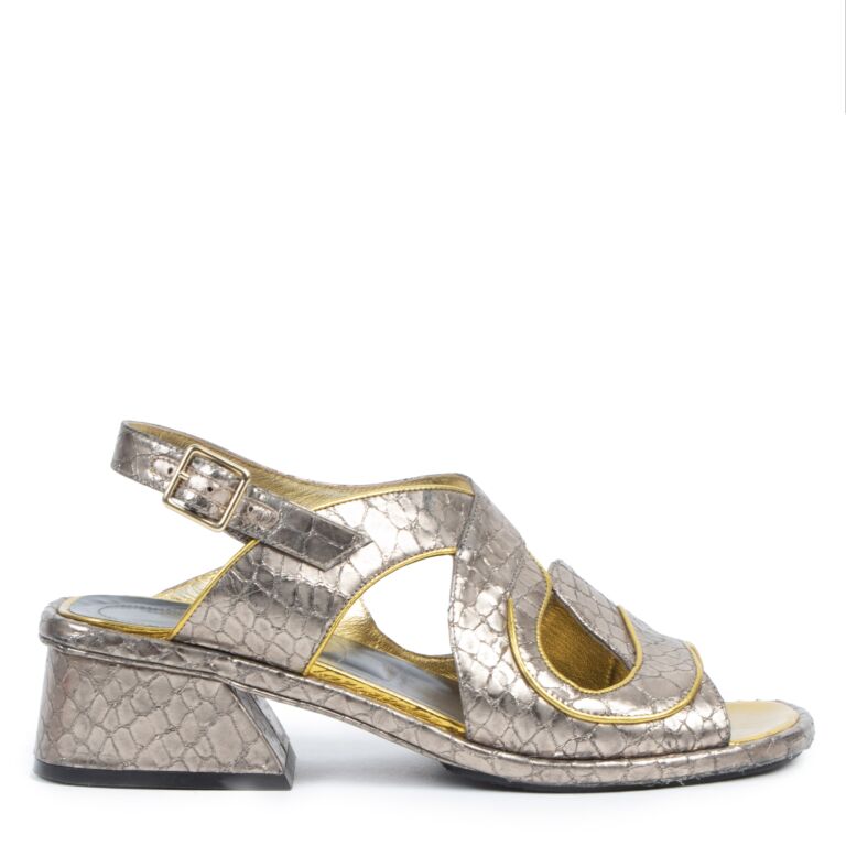 Dries Van Noten Leather Sandals Size 39 Labellov Buy and