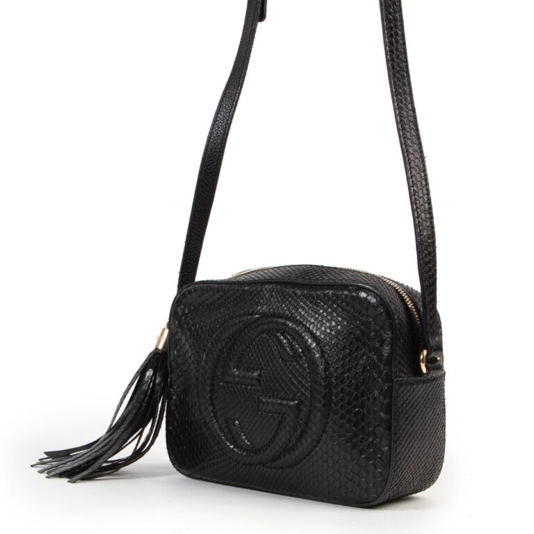 Gucci soho small 2025 leather disco bag sale