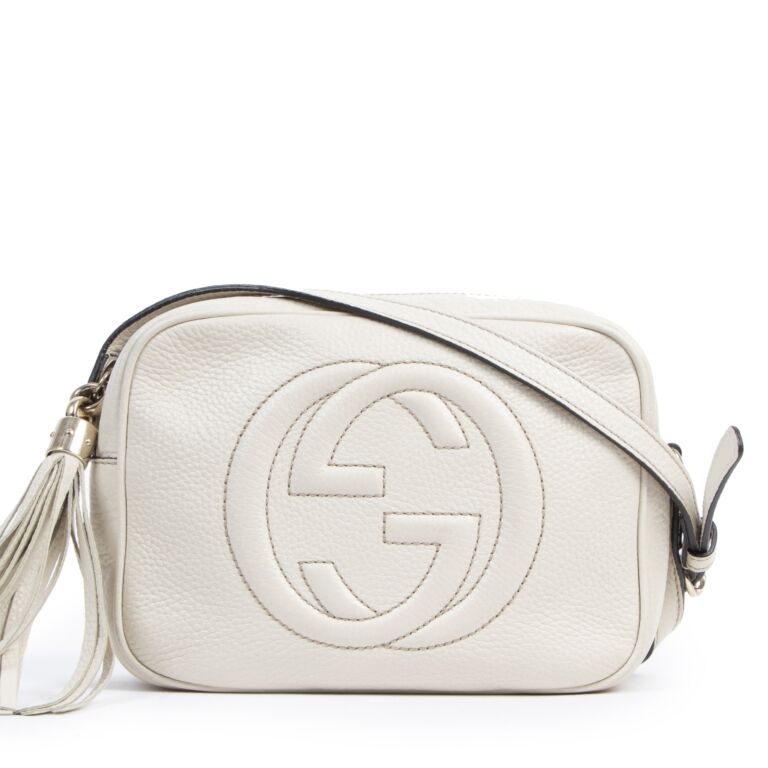 Gucci Cream Soho Disco Crossbody Bag Labellov Buy and Sell