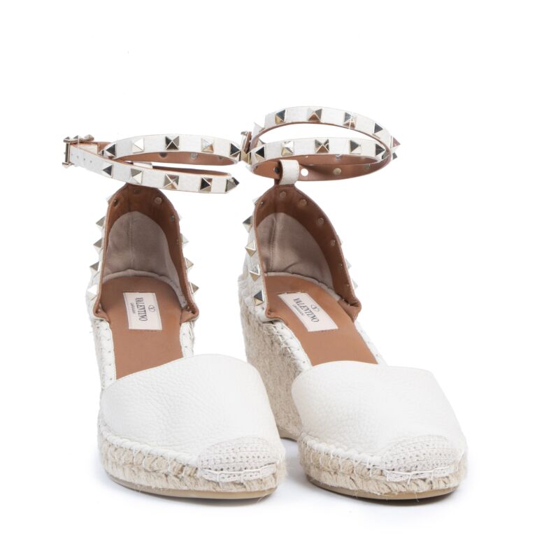 Valentino espadrilles white 2025