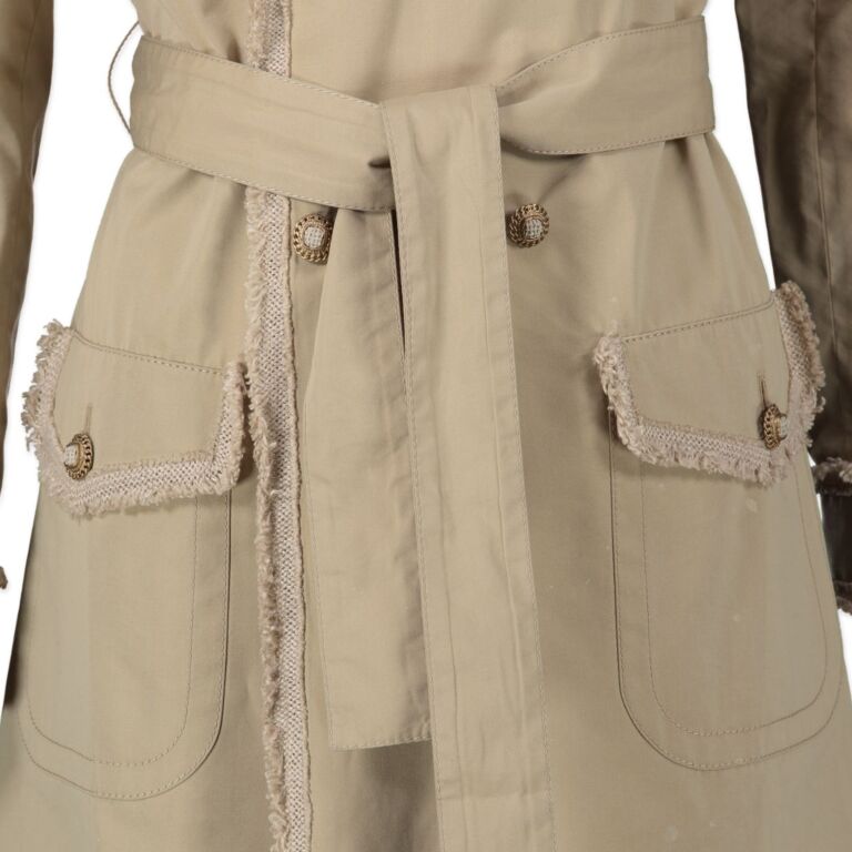 Chanel 2024 trench coat