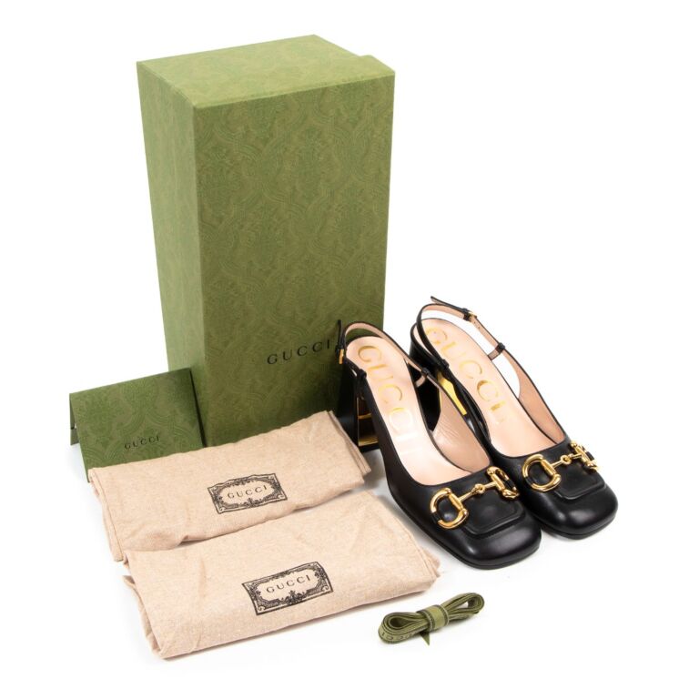 サンダル・ミュール Gucci HORSEBIT SLINGBACK Gucci 75mm Horsebit Slingback Pumps | Neutrals | FARFETCH