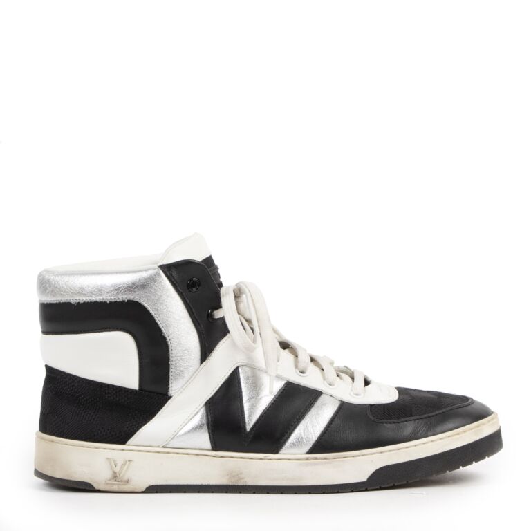 Louis Vuitton Leather High Top Sneaker - Size 40,5 Labellov Buy and ...