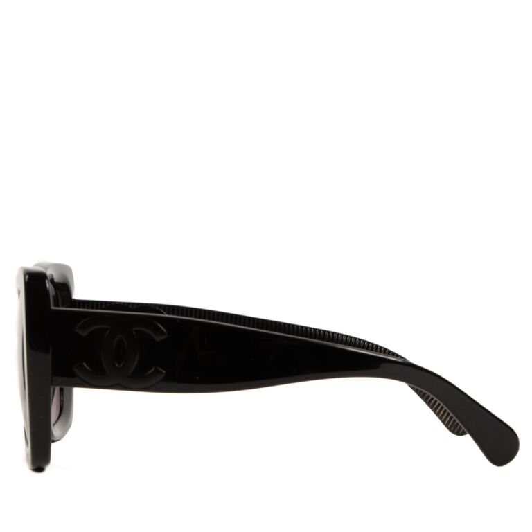 Chanel CH5494 Black CC Square Sunglasses ○ Labellov ○ Buy and