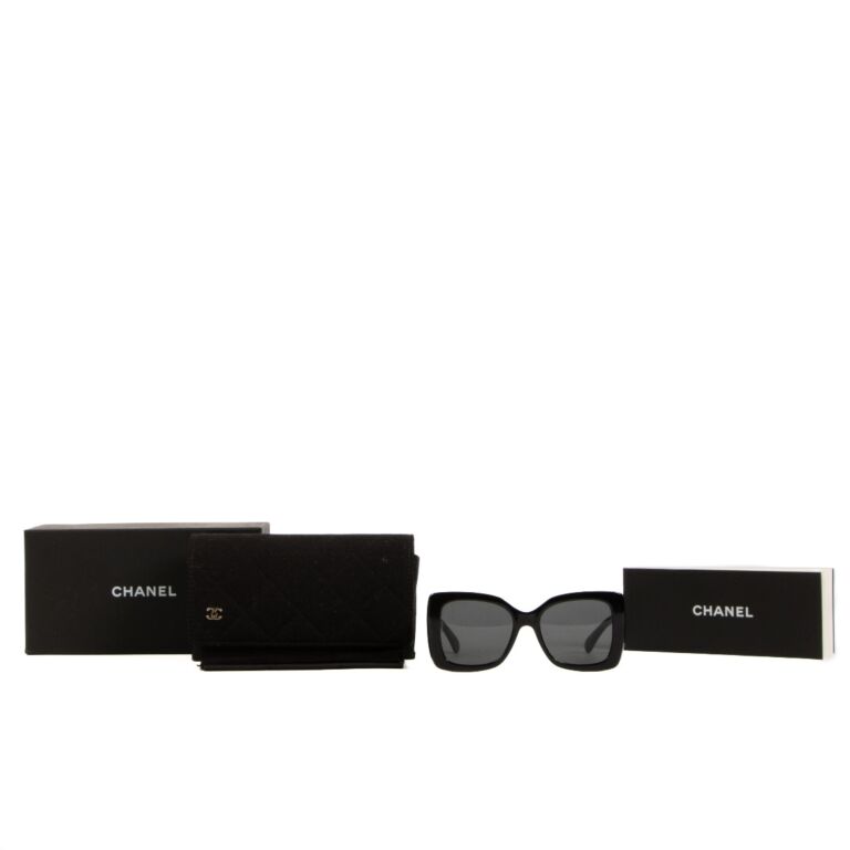 Chanel CH5494 Black CC Square Sunglasses Labellov Buy and