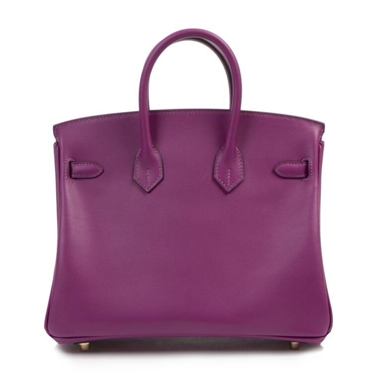 Hermès Birkin 25 Anemone Swift GHW ○ Labellov ○ Buy and Sell