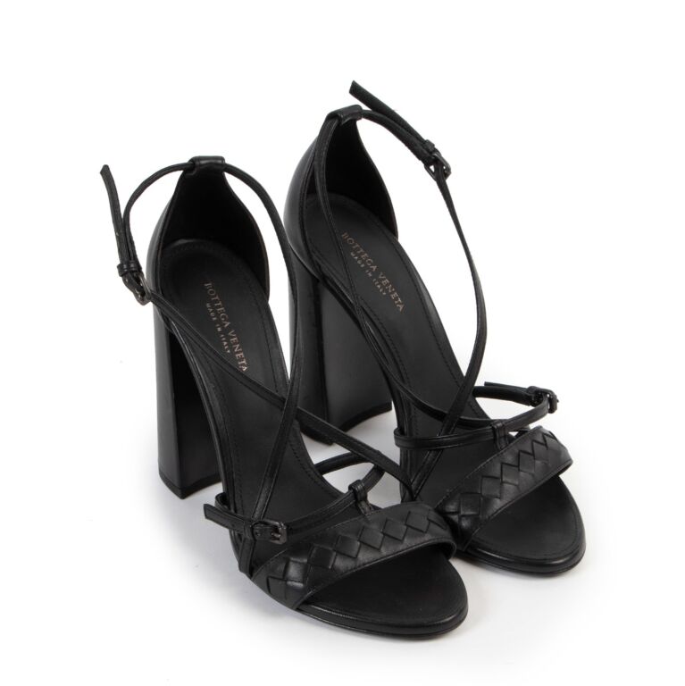 Bottega veneta black heels shop