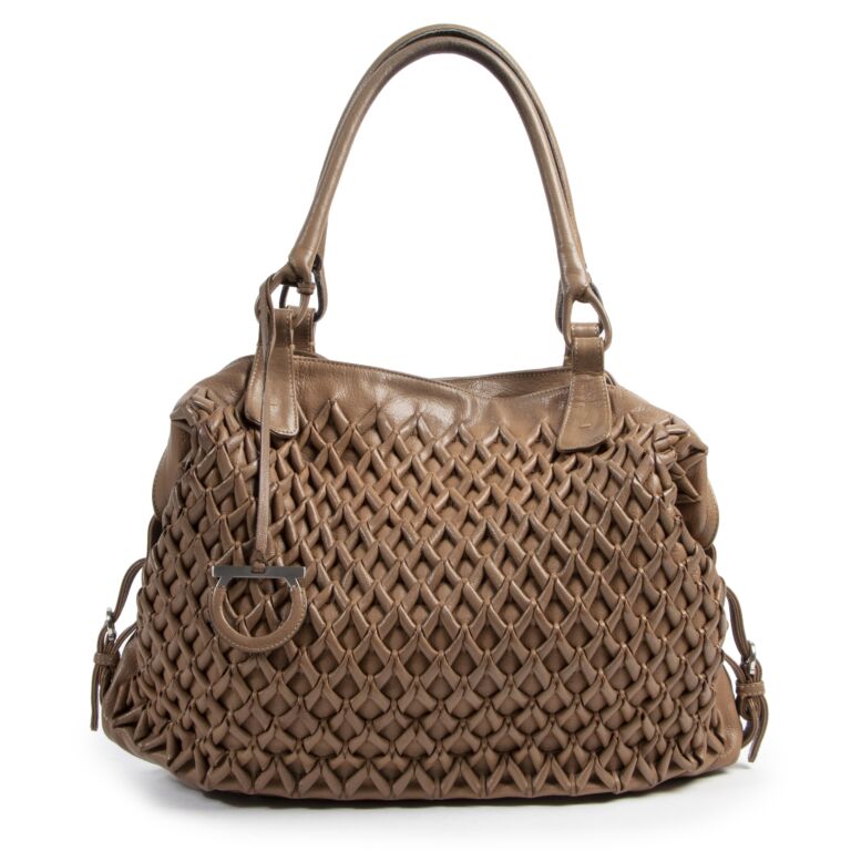 Ferragamo brown bag clearance