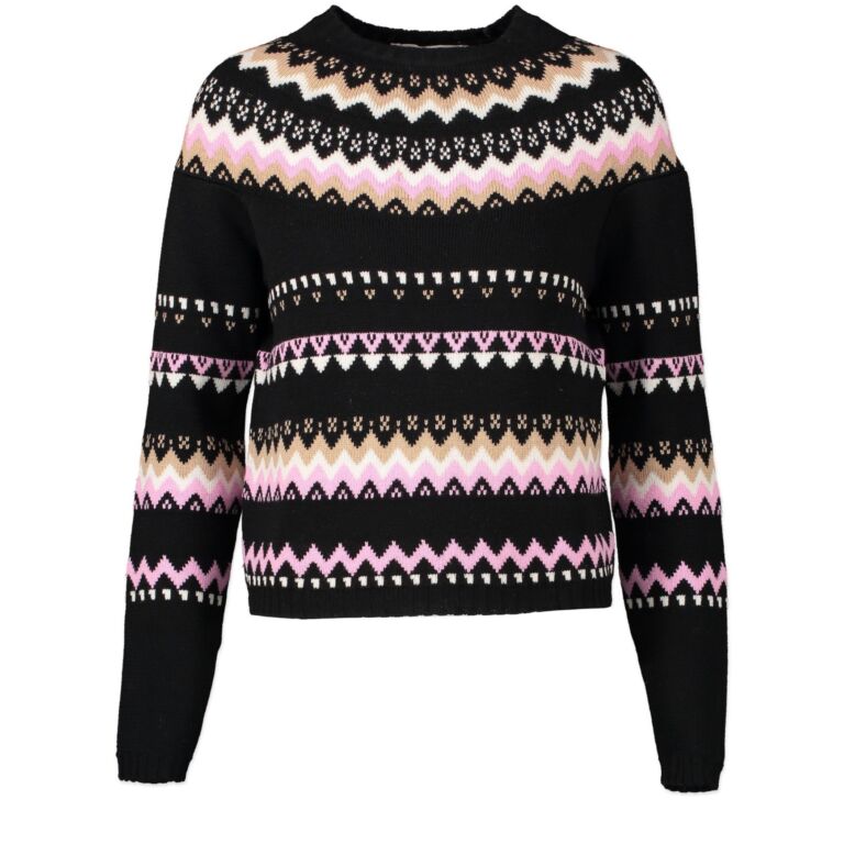 Dior black and pink discount sweater