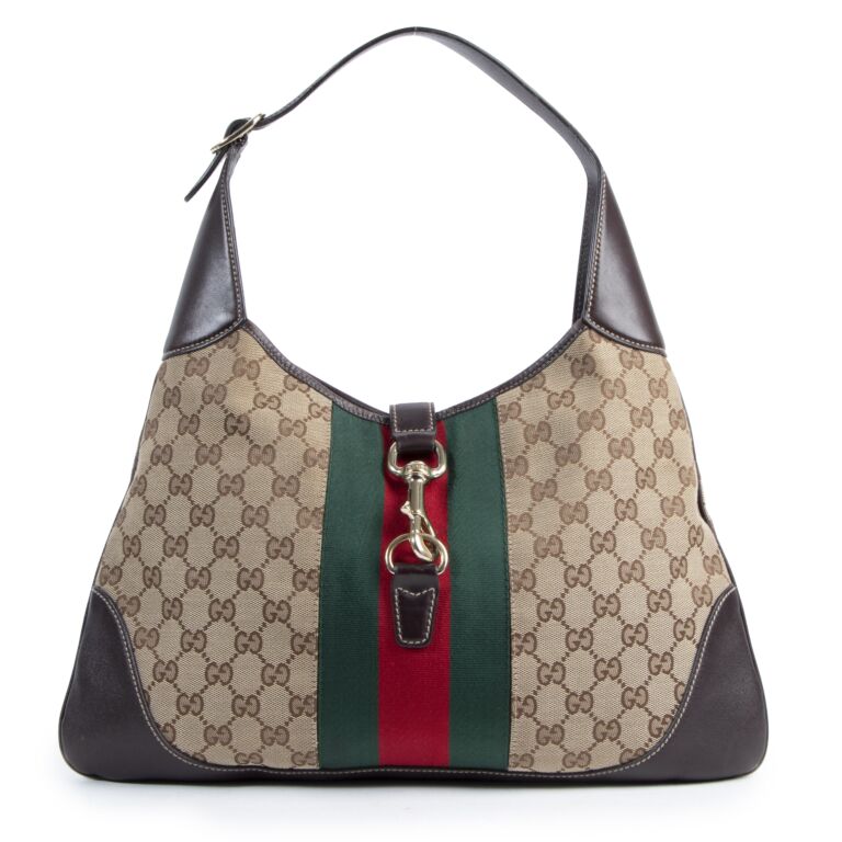 Gucci Jackie Original GG Canvas Shoulder Bag Labellov Buy