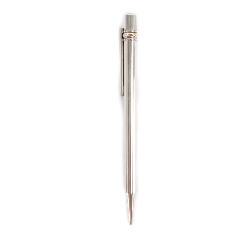 Must de Cartier Trinity Silver Ballpoint Pen ○ Labellov