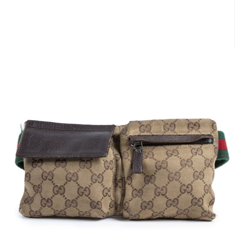 Gucci monogram waist bag sales
