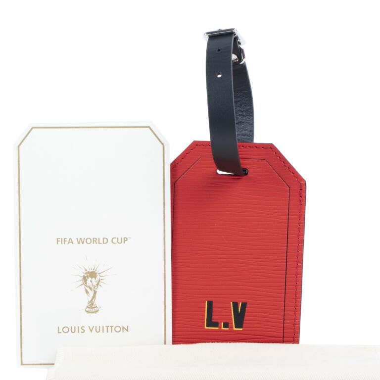 Limited Edition Louis Vuitton Fifa 2018 World Cup Luggage Tag