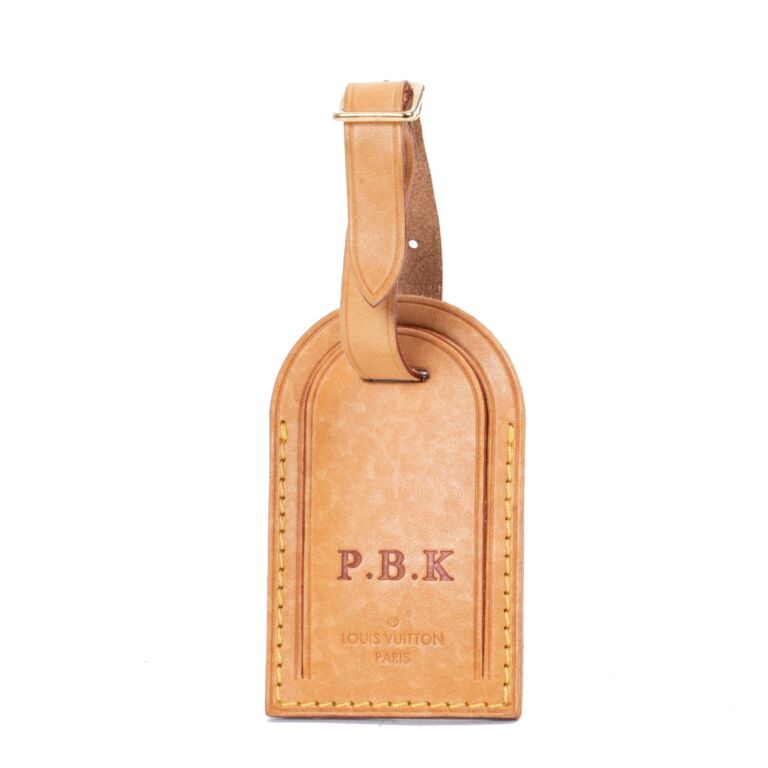 Louis vuitton top travel tag