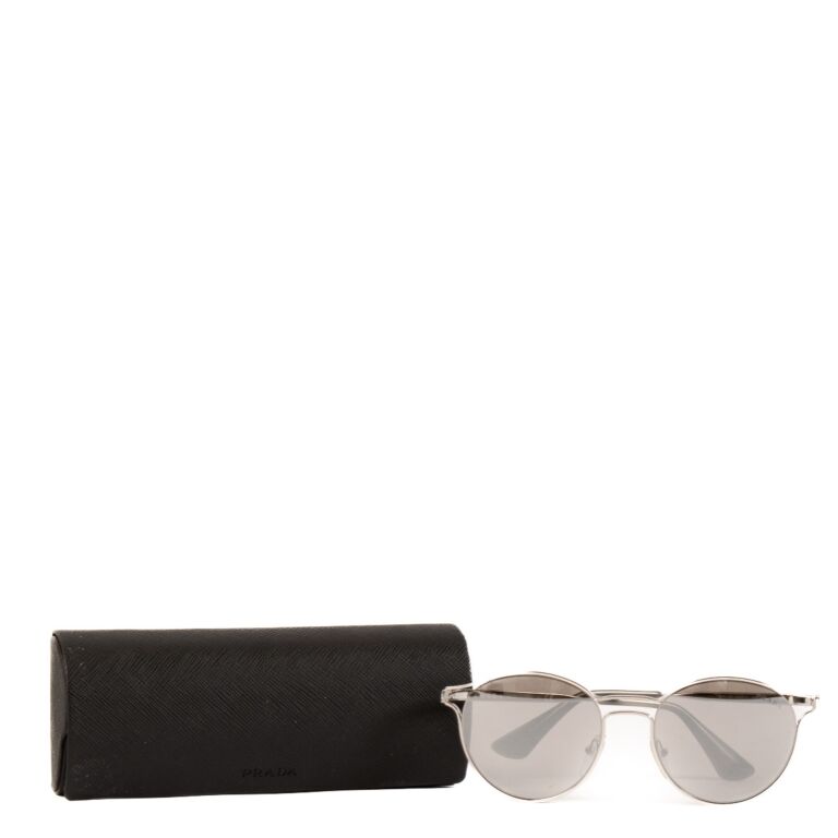 小物 archive PRADA l sunglasses silver 小物 archive PRADA l sunglasses silver Auth PRADA Sunglasses