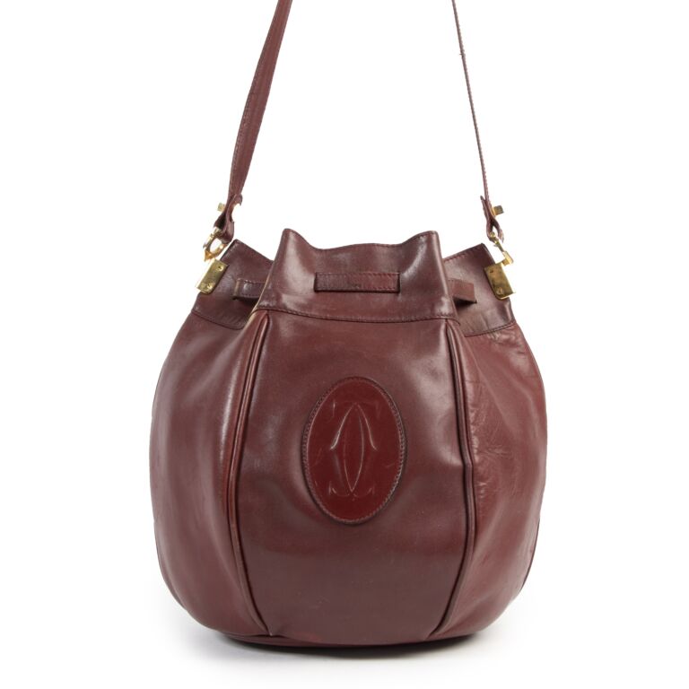 Cartier bucket bag vintage sales