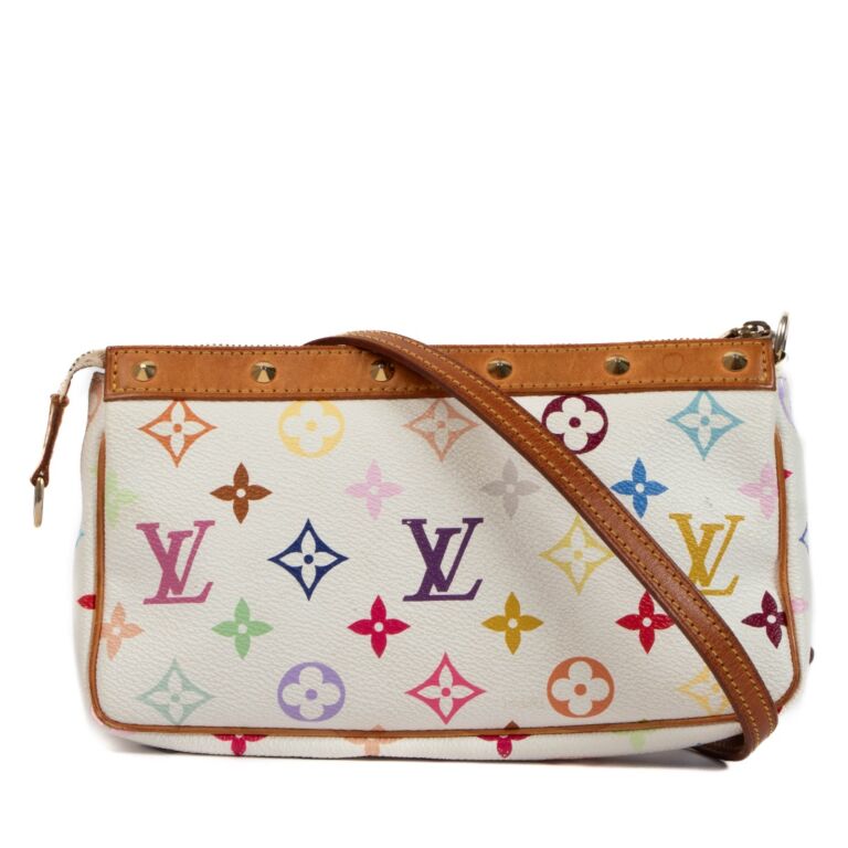 Louis Vuitton Murakami Multicolor Pochette Accessoires ○ Labellov ○ Buy and  Sell Authentic Luxury