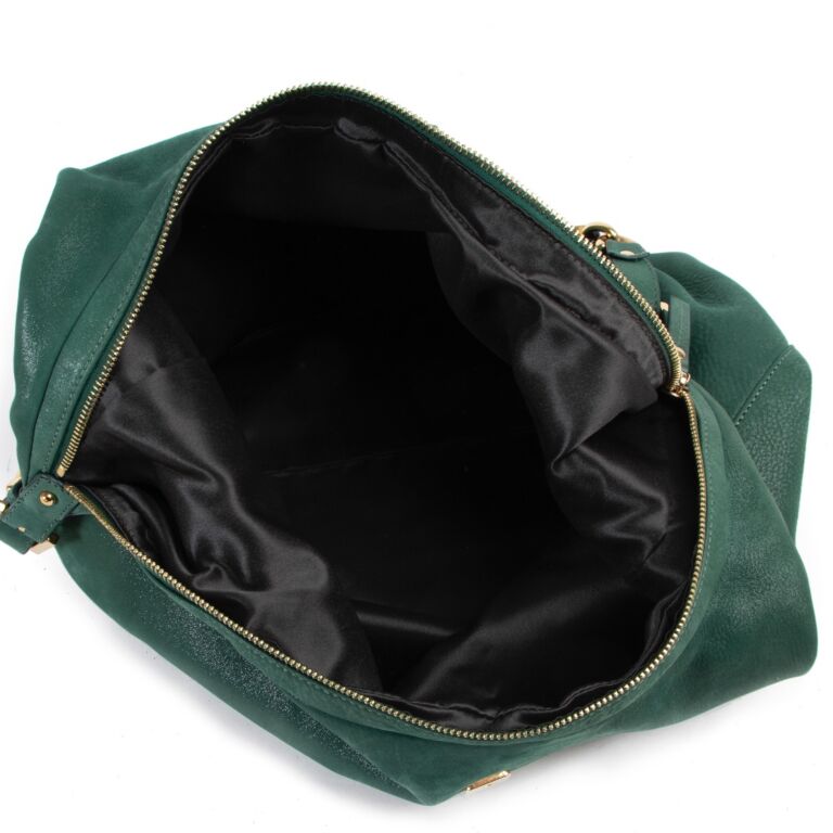 Fendi Lui Messenger Bag Leather Large Green 10136563