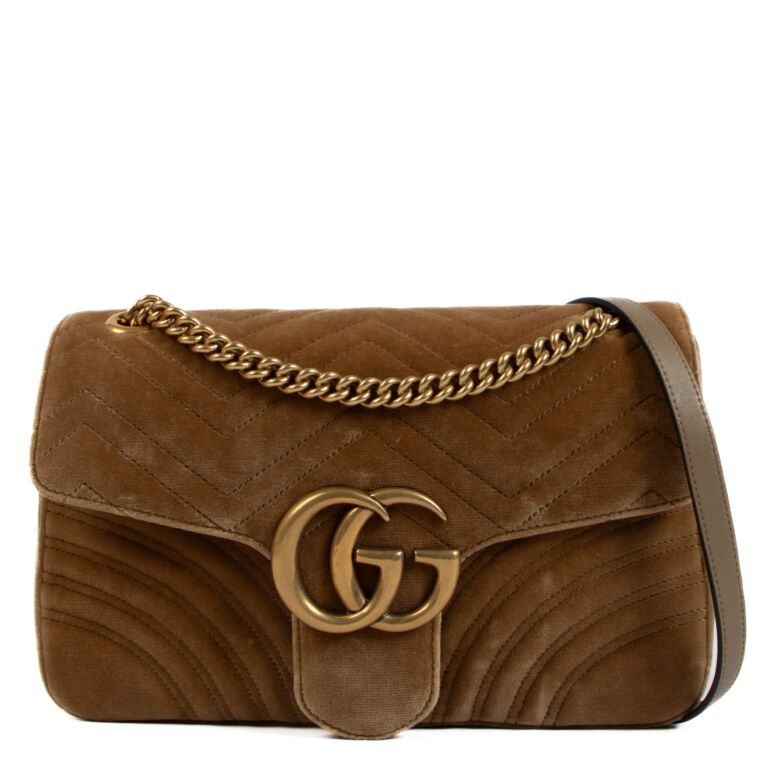 Gucci marmont new arrivals medium velvet