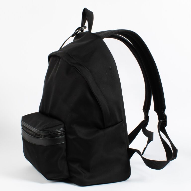 Saint Laurent Black Nylon City Backpack ○ Labellov ○ Buy