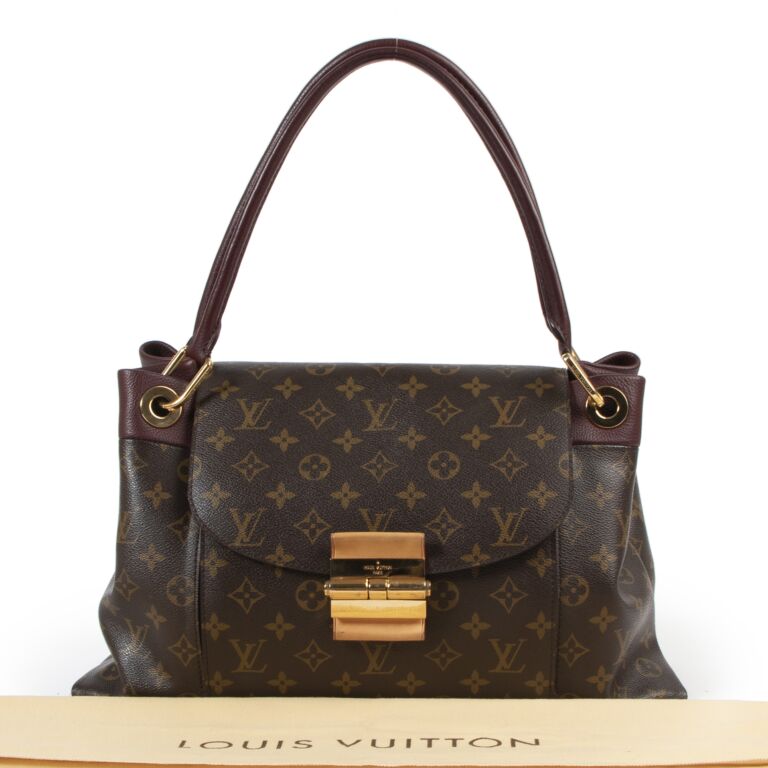 Louis Vuitton Burgundy Monogram Canvas Olympe Handbag ○ Labellov ○ Buy and  Sell Authentic Luxury