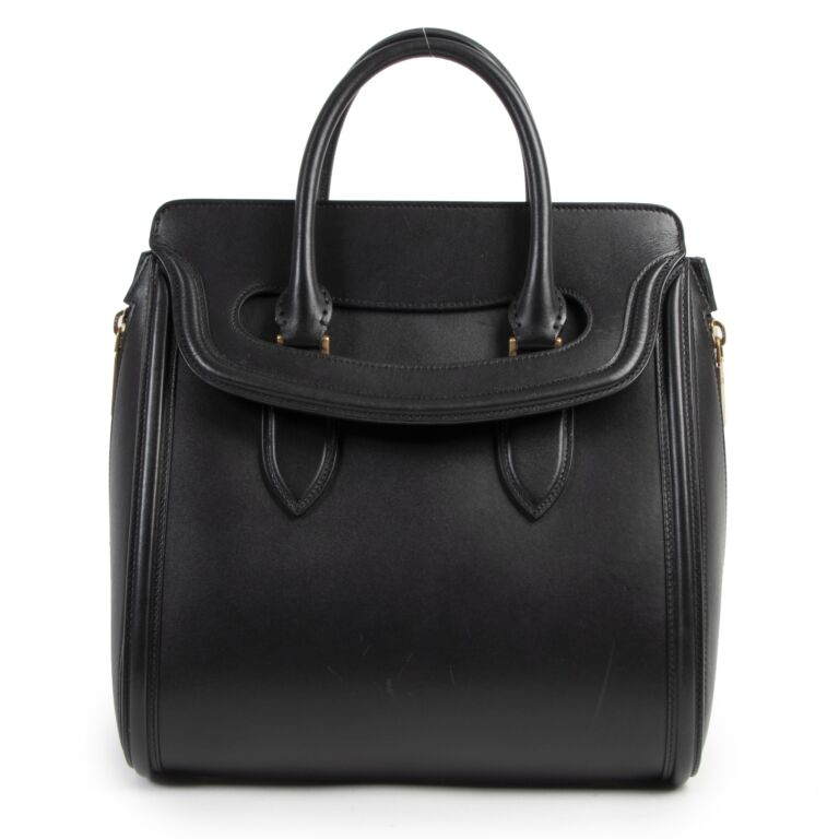 Alexander mcqueen black handbag sale