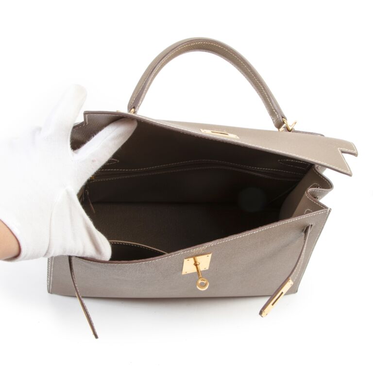 Hermes kelly hot sale 32 etoupe