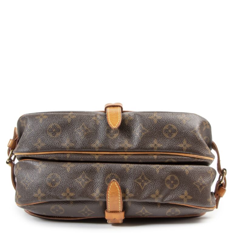 Louis Vuitton Monogram Canvas Saumur 35 Messenger Bag Louis Vuitton