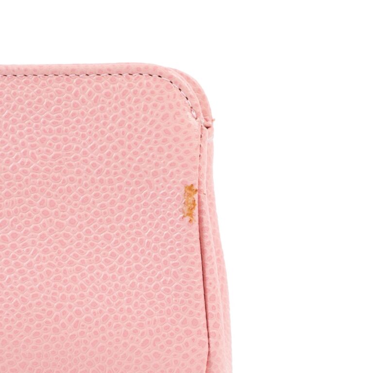 chanel pink mini square bag