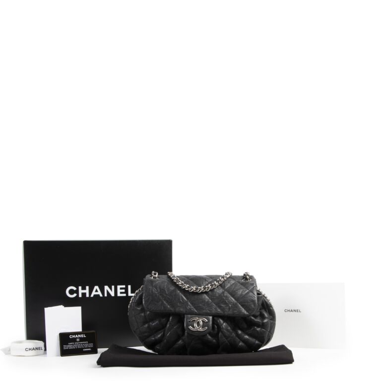 Chanel Black Chain Around Flap Bag ○ Labellov ○ Buy and Sell Authentic  Luxury