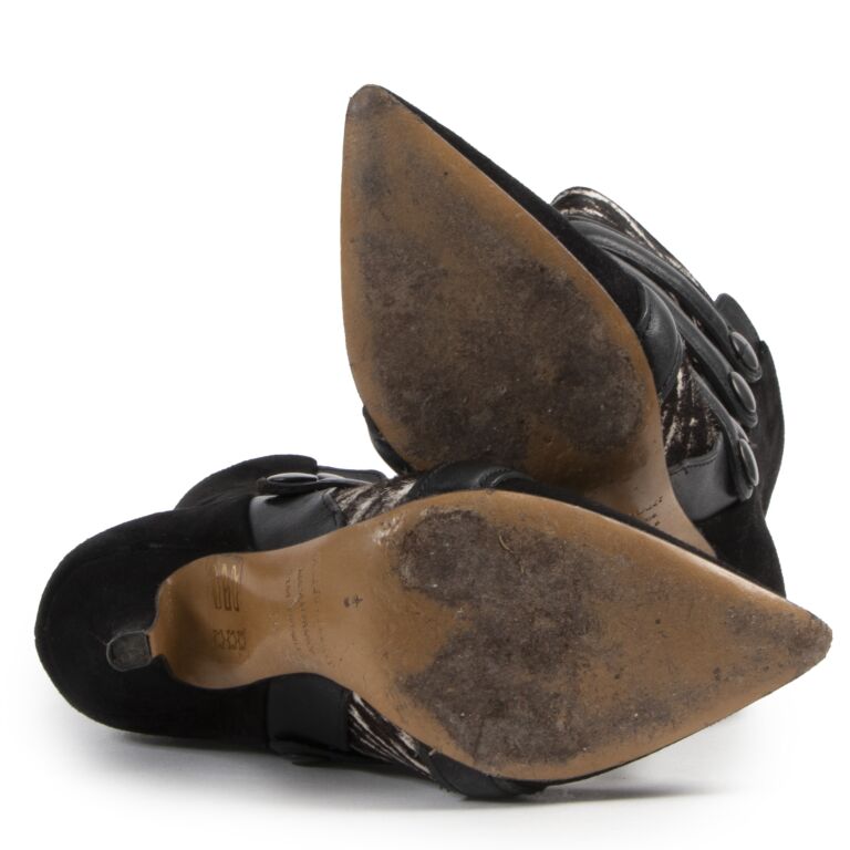 Isabel Marant Tacy Pony Booties Size EU 36 Labellov Buy