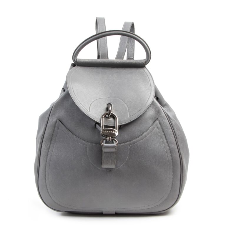 Delvaux Grey Lucifer GM Labellov Buy and Sell Authentic Luxury