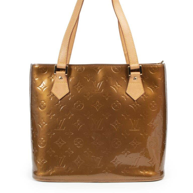 Louis Vuitton Brown Vernis Houston Bag ○ Labellov ○ Buy and Sell