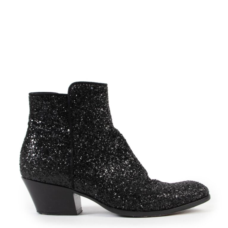 Giuseppe zanotti glitter boots deals