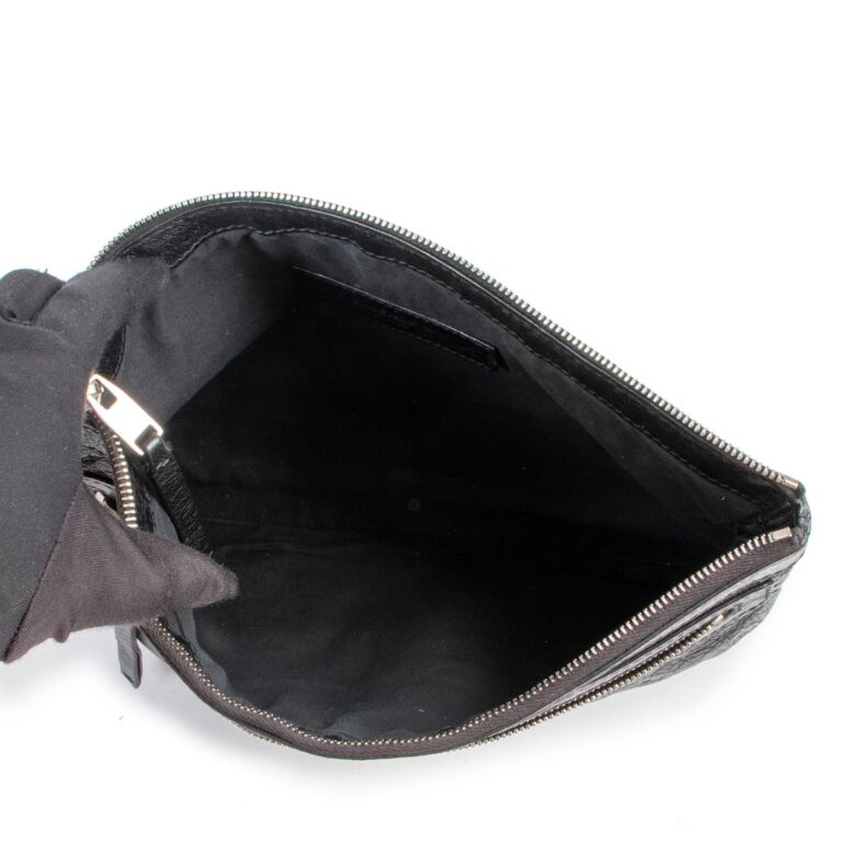 Balenciaga Black Leather Clutch ○ Labellov ○ Buy and Sell