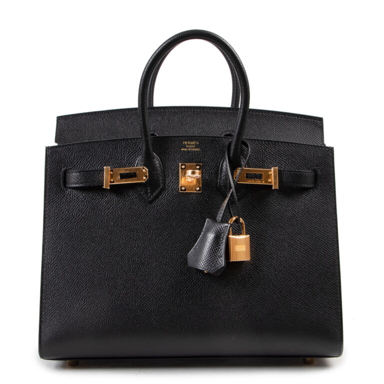 Hermès Birkin 25 Black Epsom GHW ○ Labellov ○ Buy and Sell